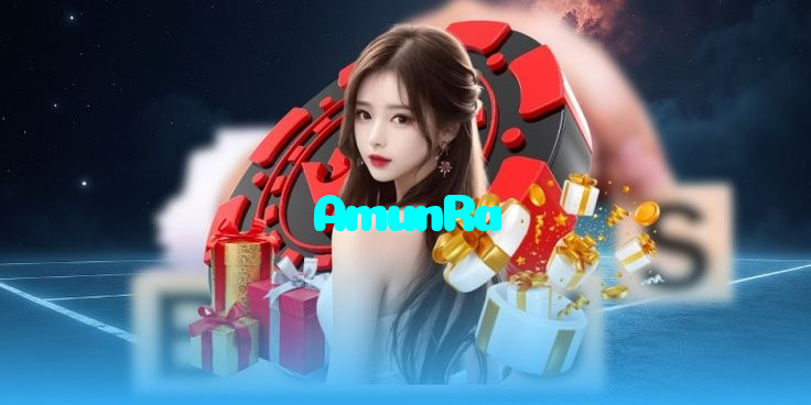 AmunRa casino presented on mobile device in Pakistan with slots and live games